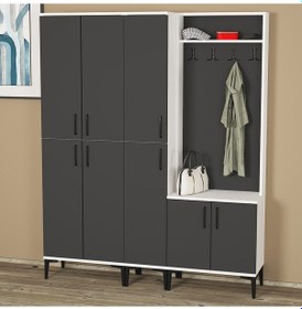 Resim Kalenderdekor1 Kalender Dekor Rose-1-3-4 Rs14 Portmanto Vestiyer Ayakkabılık 