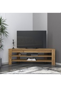 Resim Corner Tv Sehpası, Tv Ünitesi Gri - Kilim Kilim 