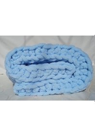 Resim Puffy Bebek Battaniyesi Mavi 