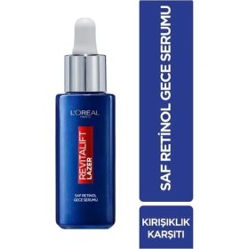 Resim Paris Revitalift Lazer Saf Retinol Gece Serumu 1 Paket (1 x 30 Ml) 