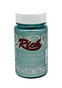 Resim Rich Multi Surface Titanium Metalik Boya 90 Cc. 2550 Su Yeşili 