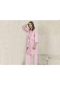 Resim Artış 3403 Sabahlıklı Lohusa Pijama Takımı 001 