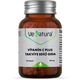 Resim VENATURA Vitamin C PLUS Takviye Edici Gıda 60 Kapsül 