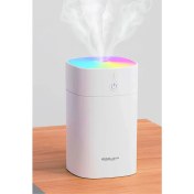 Resim Ultrasonik Hava Nemlendirici Humidifier 400 ml Oda, Araç, Ofis Buhar Makinesi Koku Aroma Difüzör 
