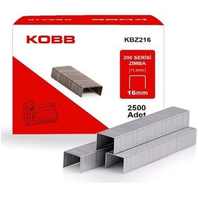 Resim Kobb KBZ216 16 MM 2500 Adet 200 Serisi Ağır Hizmet Tipi Zımba Teli 