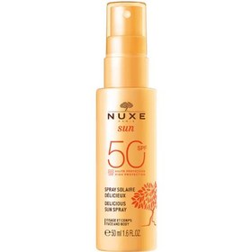 Resim Nuxe Güneş Koruyucu Yüz ve Vücut Spreyi Spf 50 50 ml 