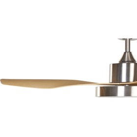 Resim Işıklı Tavan Vantilatörü Gümüş,uzaktan Kumandalı, 6 Fan Hızı, 3 Işık Modu, LED Aydınlatmalı 