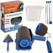 Resim 1/6 adet Çok Fonksiyonlu Boya Rulosu, Köşe Fırça Saplı Araçlar, Duvar Boyama Rulosu, DIY Evde Kullanımı Kolay Boyama Fırçaları 