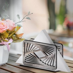 Resim BK Kişiye Özel Ahşap Peçetelik - 1 - 7 