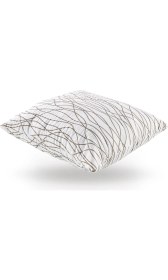 Resim Mavi Ay Yatak - 70 x 70 cm Bahçe Yer Minderi Kapitoneli Kılıf - Sarmaşık 