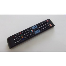 Resim Samsung Uyumlu Tv Kumandası 3D Smart Led Işıklı Kumanda 