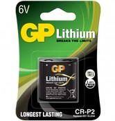 Resim GP CRP2 6V Lityum Fotoğraf Makinesi Pili 