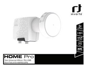 Resim Inverto Home Pro ULN Twin Full HD 4K Uyumlu LNB 