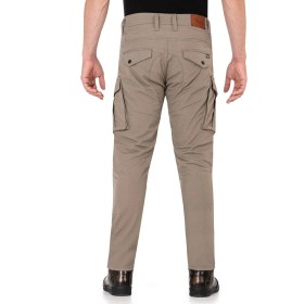 Resim Truva Cargo Beige Korumalı Motosiklet Pantolonu Erkek 