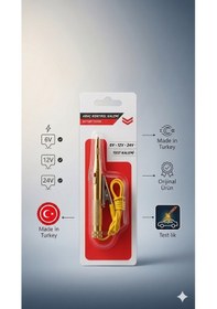 Resim Oto Elektrik Kontrol Kalemi 6v 12v 24v Arıza Tespit Cihazı 