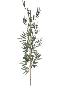 Resim Yapay Bambu Sopası 21 Yapraklı 240cm Yapay Çiçek Bambu Duvarı 