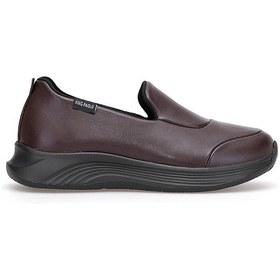 Resim King Paolo I5210 Perry Kadın Hakiki Deri Casual Ayakkabı Kahverengi Kahverengi 