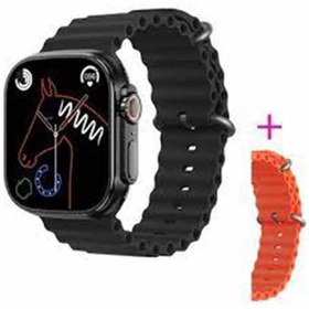 Resim Basriko Smart Watch Gs8 Ultra Watch 8 Ultra 2.05 Inç Akıllı Saat Premium Siyah 