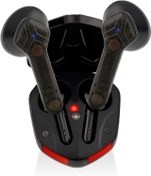 Resim Ovleng Bluetooth kulaklık – Auricular Sports Bluetooth v5.3, akıllı arka plan aydınlatması, LED Bluetooth, yüksek kaliteli mikrofon, akıllı telefon, iOS Android için, siyah 