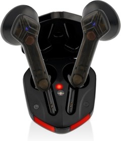 Resim Ovleng Bluetooth kulaklık – Auricular Sports Bluetooth v5.3, akıllı arka plan aydınlatması, LED Bluetooth, yüksek kaliteli mikrofon, akıllı telefon, iOS Android için, siyah 