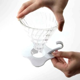 Resim Royal Rain Store V60 02 Dripper (Siyah Cam) 