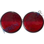 Resim 2'li Yuvarlak Büyük Kedi Gözü 