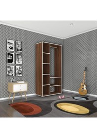 Resim Kenzlife giysi dolabı hüsamettin 180*090*40 cvz gardırop 