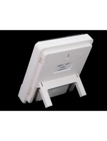 Resim Storemax Bebek Odası Masaüstü Dijital Termometre Nem Ölçer Higrometre Saat 