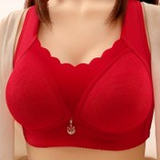 Resim Kadınlar için göğüs desteği ile 120g/m², geniş askılı, nefes alabilen kumaş, tüm mevsimler için giyilebilir, düz renk, dolgusuz, örgü kumaş, şık swan desenli, tıka tuka, rahat ve konforlu bir göğüs bandı 
