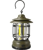 Resim Reedark Retro Kamp Lambası: Çift Aydınlatma Modlu, Taşınabilir Ve Asılabilir Acil Durum Aydınlatması Çok Renkli 