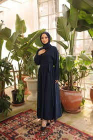 Resim Esre Store 4502 -L-5 Tesettür İkili Takım Lacivert 