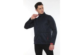 Resim Erkek Fermuar Detaylı Softshell Eşofman Üstü 