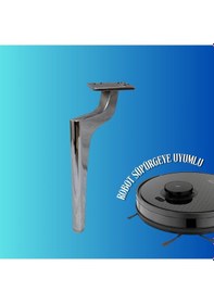 Resim 14 Cm Metal Zirve Ayak Koltuk Ayağı Mobilya Ayağı Ünite Ayağı Konsol Ayağı Puf Berjer Ayağı Krom 