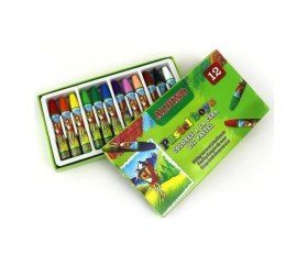 Resim Alpino Pastel Boya 12'li Karton Kutu Dc-038296 Çoklu Renk 