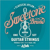 Resim La Bella Sweetone 1-S Klasik Gitar Teli Set 
