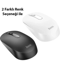 Resim Hoco GM14 Platinium 1200DPI 2.4g Bluetooth Kablosuz Optik MOUSE-(5775) 