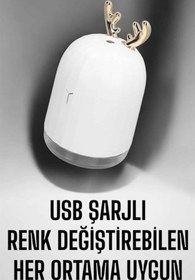 Resim shopwave Aromaterapi Hava Temizleyici Buhar Makinesi Taşınabilir Şarjlı 