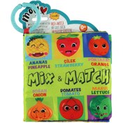 Resim NessiWorld Bul & Eşleştir Kitap Çiftlik Hayvanları Meyveler Sebzeler 