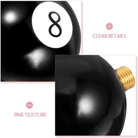 Resim CHILDWEET Bilye Şeklinde Manuel Vites Topuzu Şık Tasarım Ile Farklı Araç Modellerine Uygun Kolay Ve Konforlu Kullanım Için Vites Değiştirme Başlığı Ve Adaptörler 