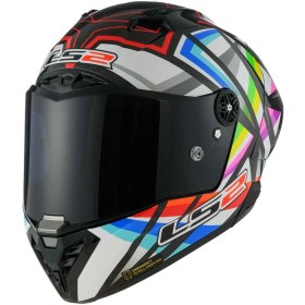 Resim Ls2 Thunder Karbon Gp Aero Flash Kapalı Kask 