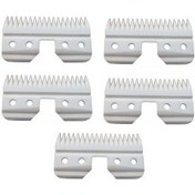 Resim Yuntech01 18 Dişli Zirkonyum Seramik Hareketli Bıçak, Köpek Kedi Tüy Kesici Uyumlu, 5 Adet, Isıya Dayanıklı, Hızlı Değişim, Sprey Kutulu 