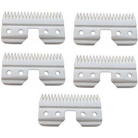 Resim Yuntech01 18 Dişli Zirkonyum Seramik Hareketli Bıçak, Köpek Kedi Tüy Kesici Uyumlu, 5 Adet, Isıya Dayanıklı, Hızlı Değişim, Sprey Kutulu 