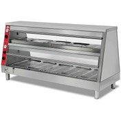 Resim Empero EMP.PLC-D-GN41 Elektrikli Isıtmalı Teşhir Ünitesi 2 Katlı 150x69x93 CM 