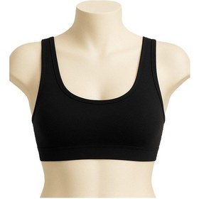 Resim Siyah Mı Emay 1817 6'lı Pedli Sporcu Sütyen Siyah 