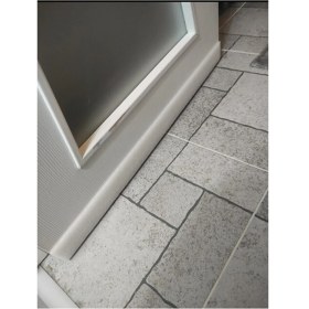 Resim MCM Group 4 Adet Beyaz Kapı Altı Isı Yalıtımı Süngeri Kapı Altı Rüzgarlığı U Şekilli Geçmeli Strafor 