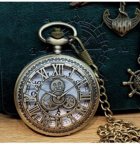 Resim Larimar Romen Rakamlı Cep Saati - 9007472233685lmr 