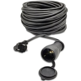 Resim 25 Metre 3 1,5mm² Topraklıtekli Kauçuk Uzatma Kablosu Ttr/cca - S 