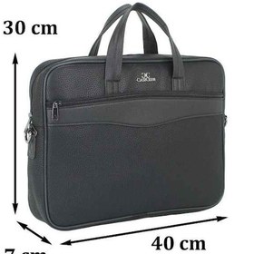 Resim Case Club Omuz El Notebook Evrak Çanta Omuz Askılı 15,6 İnç Siyah 