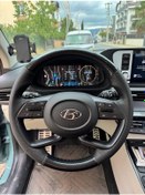 Resim Hyundai İ20 2020-2025 Araca Özel Direksiyon Kılıfı F1 Olmayan Ar Siyah 