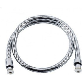 Resim Yapıtaşı Kısa Robot Duş Spiral Hortum Duş Hortumu Krom 60 CM 